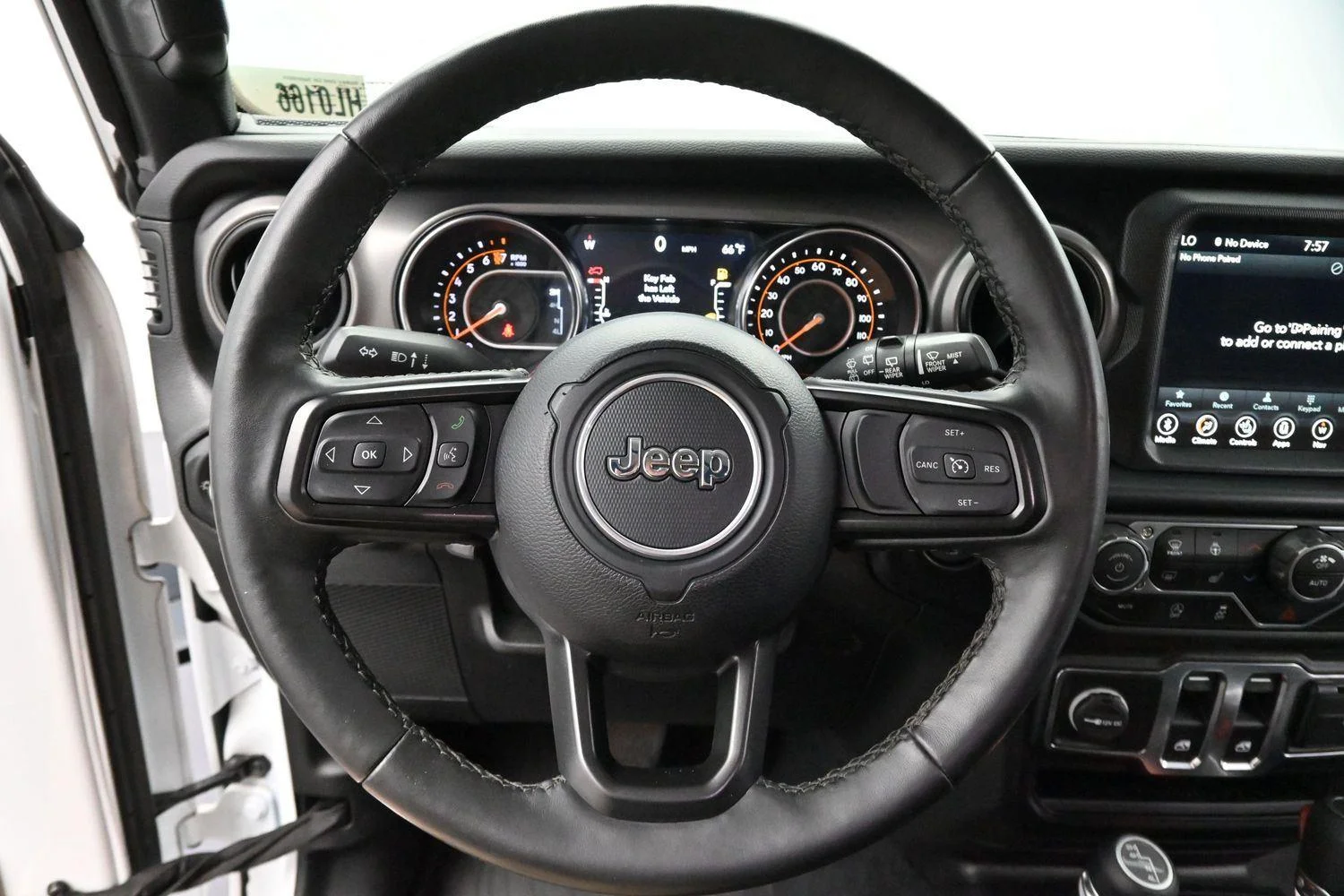 Used 2022 Bright White Clearcoat Jeep Willys image 15