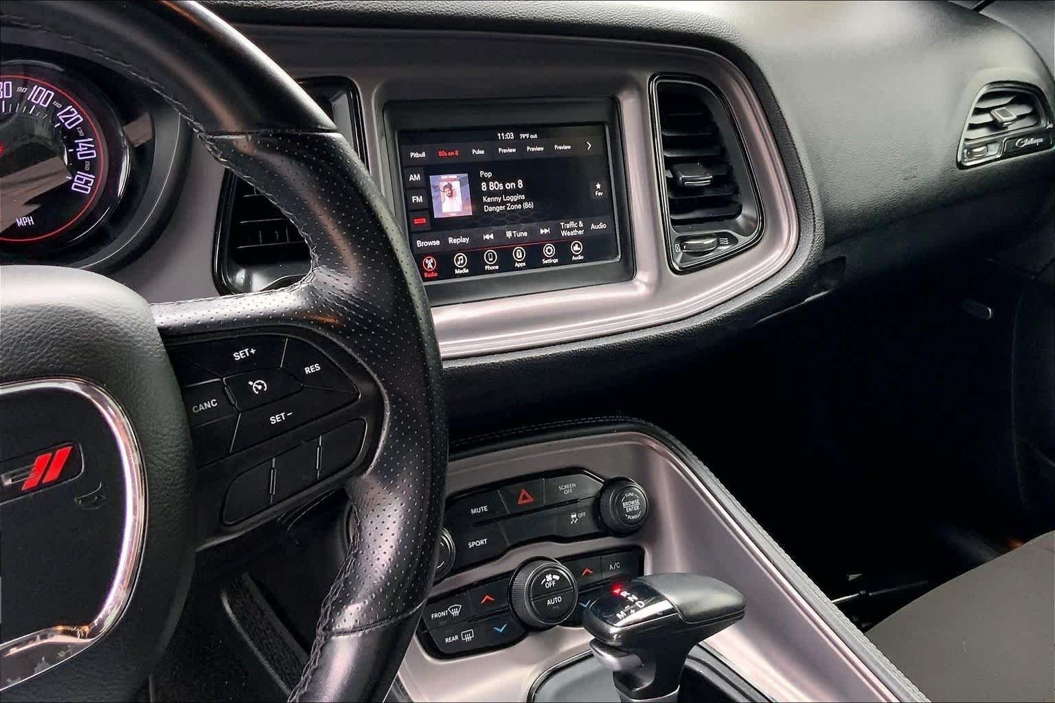 Used 2023 Pitch Black Clearcoat Dodge SXT image 6