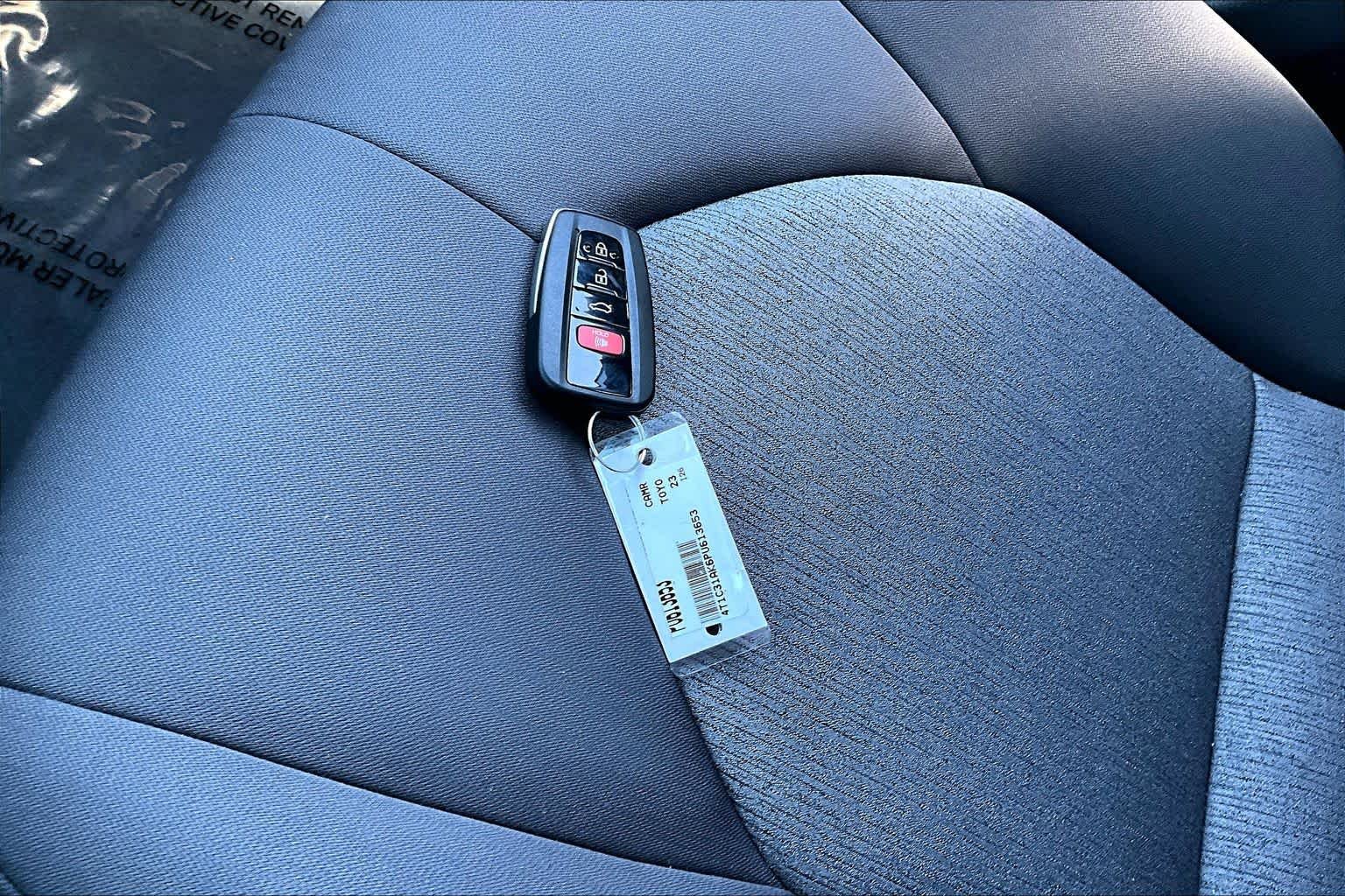 Used 2023 Celestial Silver Metallic Toyota Hybrid LE image 14