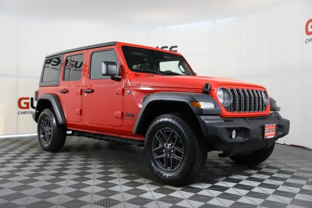 Used 2025 Red Jeep Sport S image 2