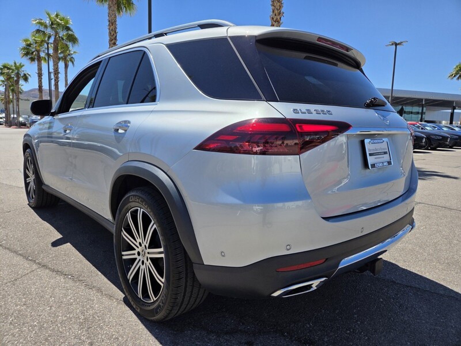 Certified Used 2025 Cirrus Silver Metallic Mercedes-Benz GLE 350 image 3