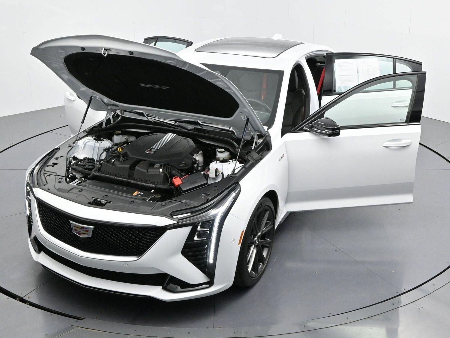 Used 2025 Summit White Cadillac V-Series image 43