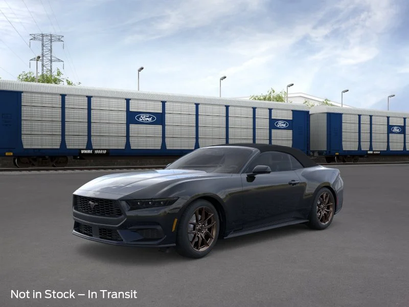 New 2026 Shadow Black Ford EcoBoost® Premium Convertible image 1