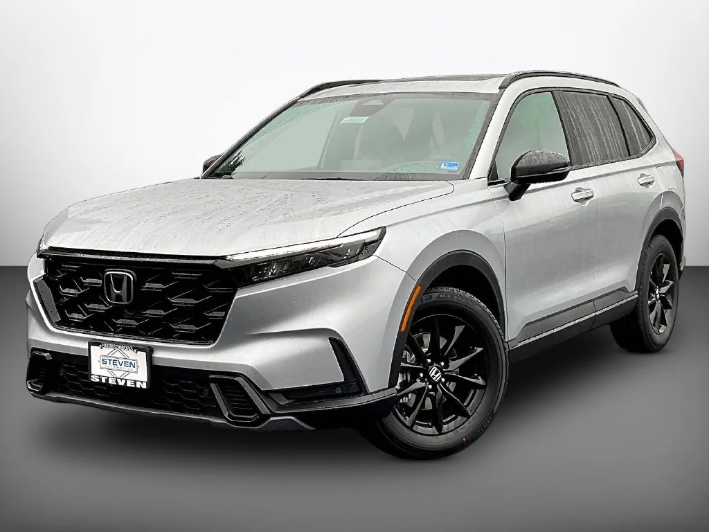 New 2027 Solar Silver Metallic Honda Sport-L Hybrid AWD image 3