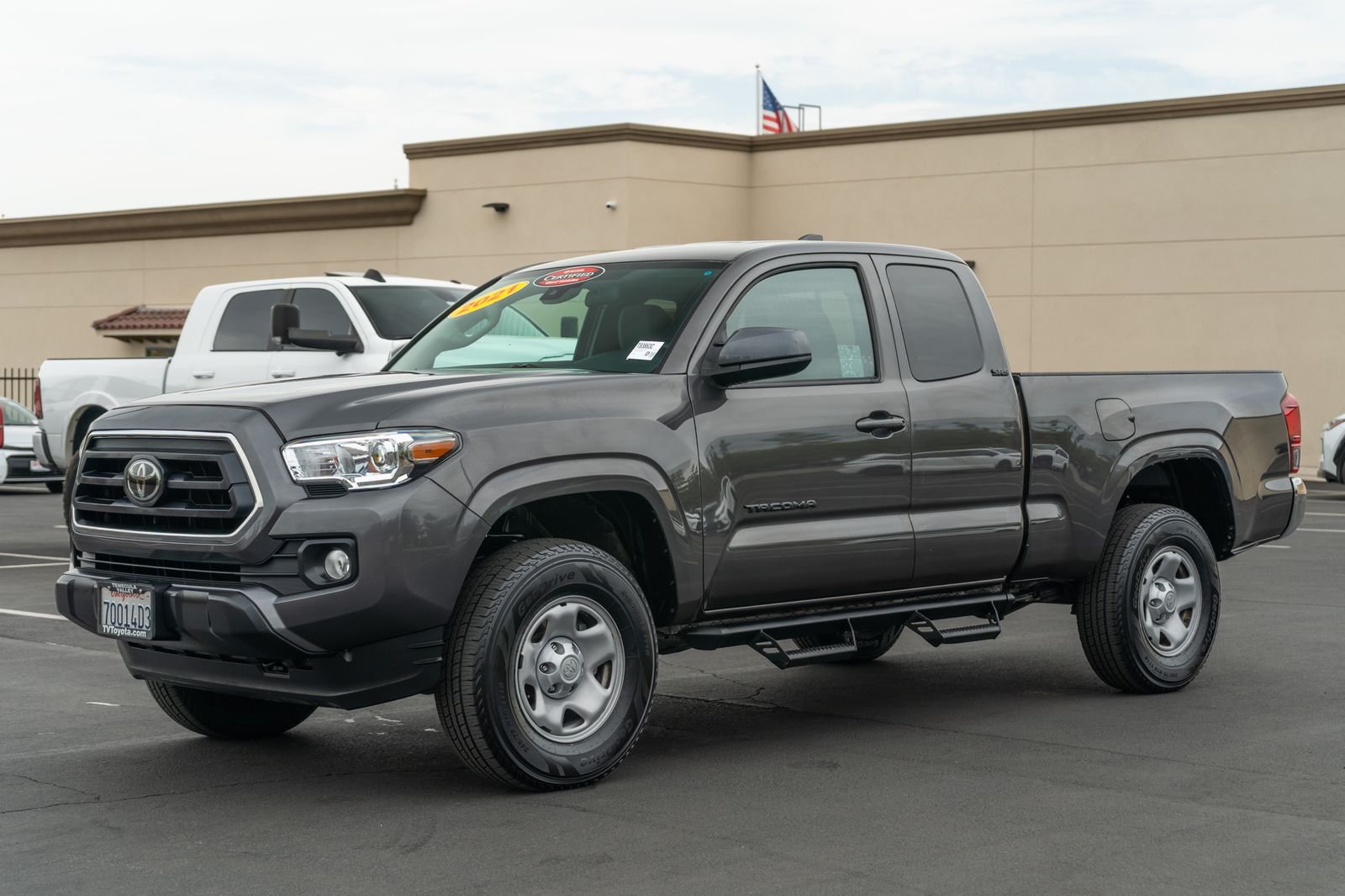Certified Used 2021 Magnetic Gray Metallic Toyota SR5 image 5