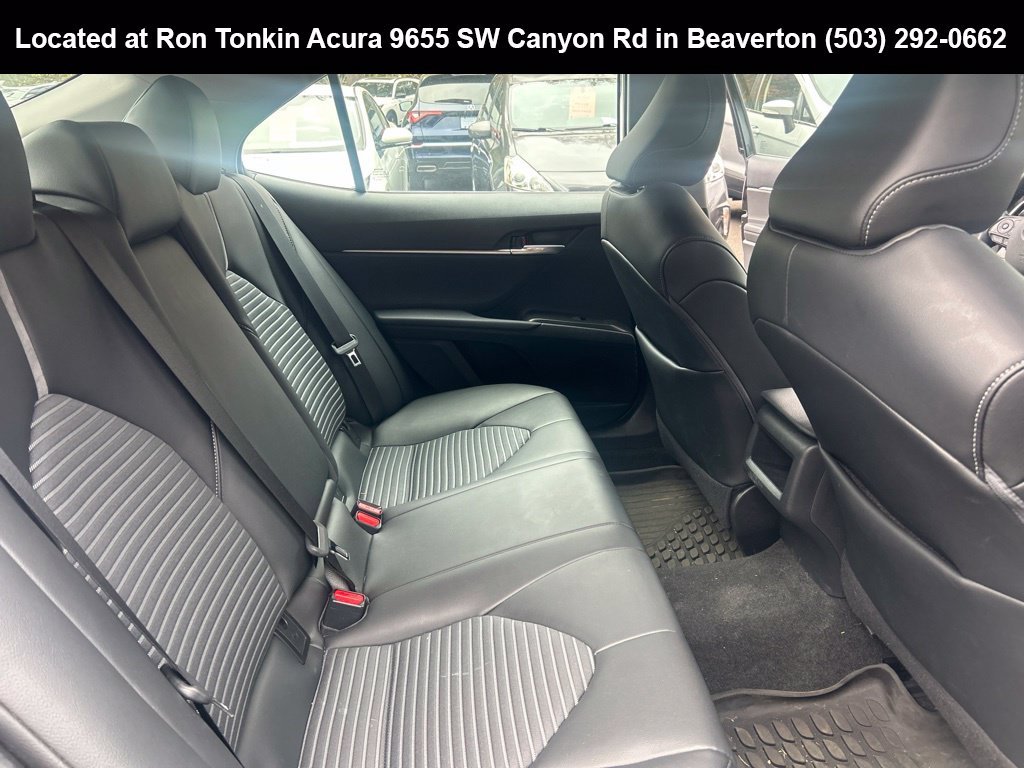 Used 2021 Midnight Black Metallic Toyota SE image 11
