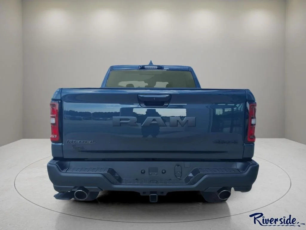 New 2026 Forged Blue Metallic Exterior Paint RAM Rebel image 2