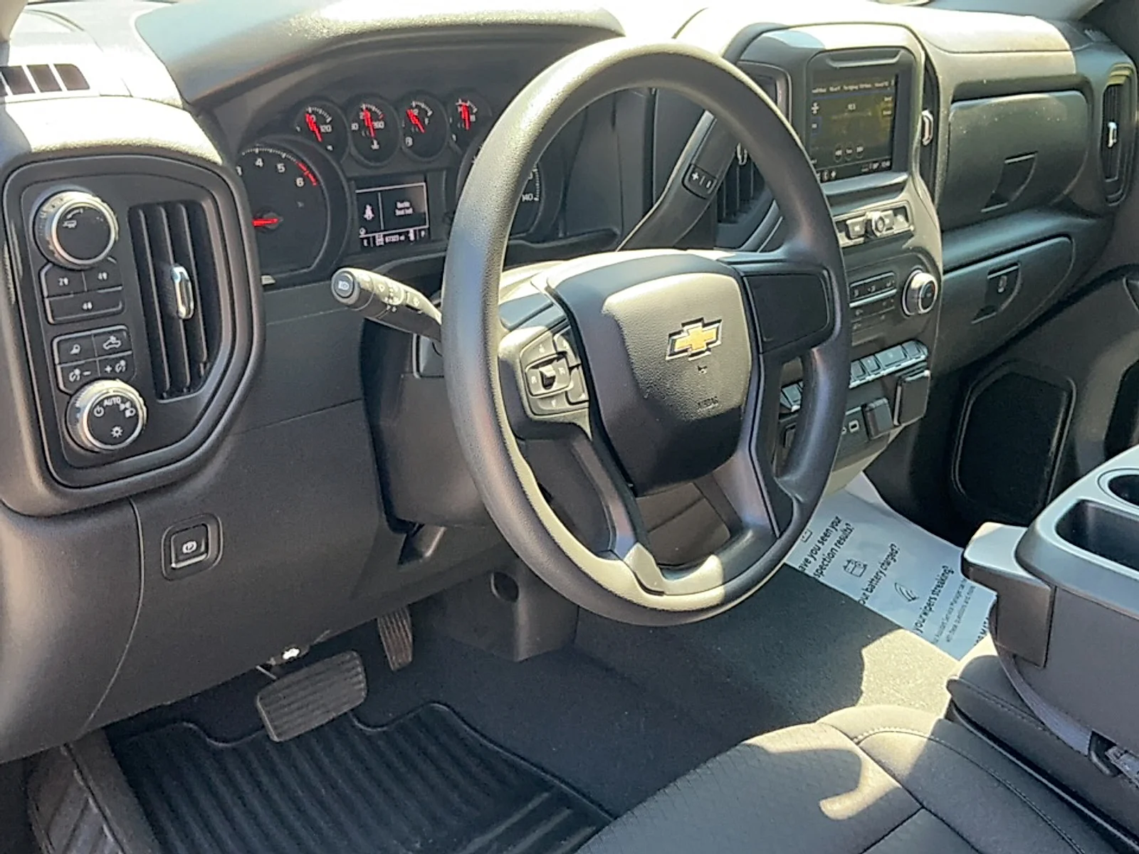 Used 2024 Summit White Chevrolet 4WD Crew Cab Standard Bed Custom image 8