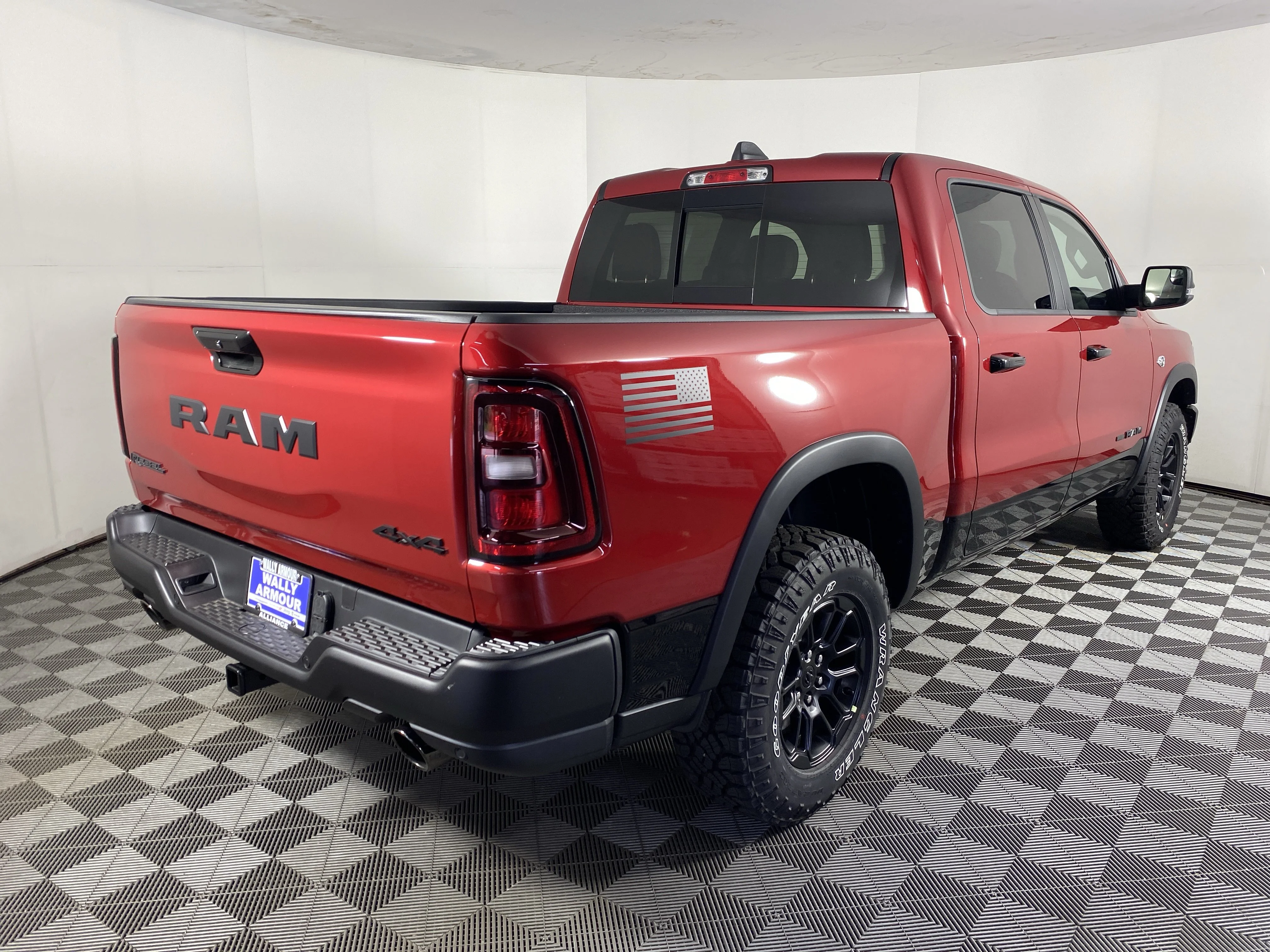 New 2026 Molten Red Pearl-Coat Exterior Paint RAM Rebel image 8