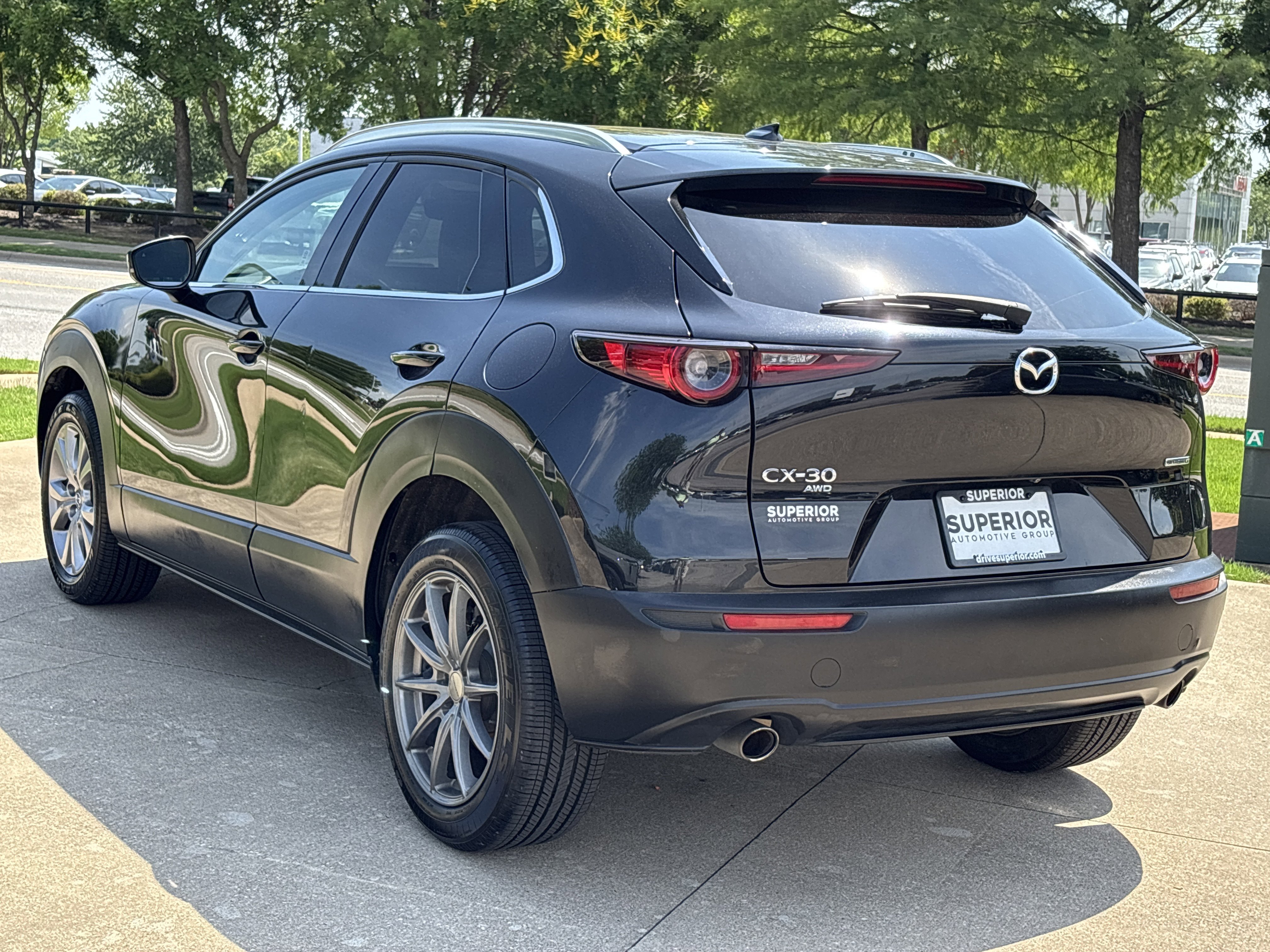 Used 2021 Jet Black Mica Mazda Premium AWD image 9