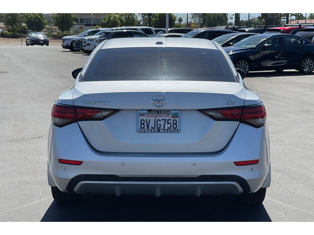 Used 2021 Brilliant Silver Metallic Nissan SV image 5