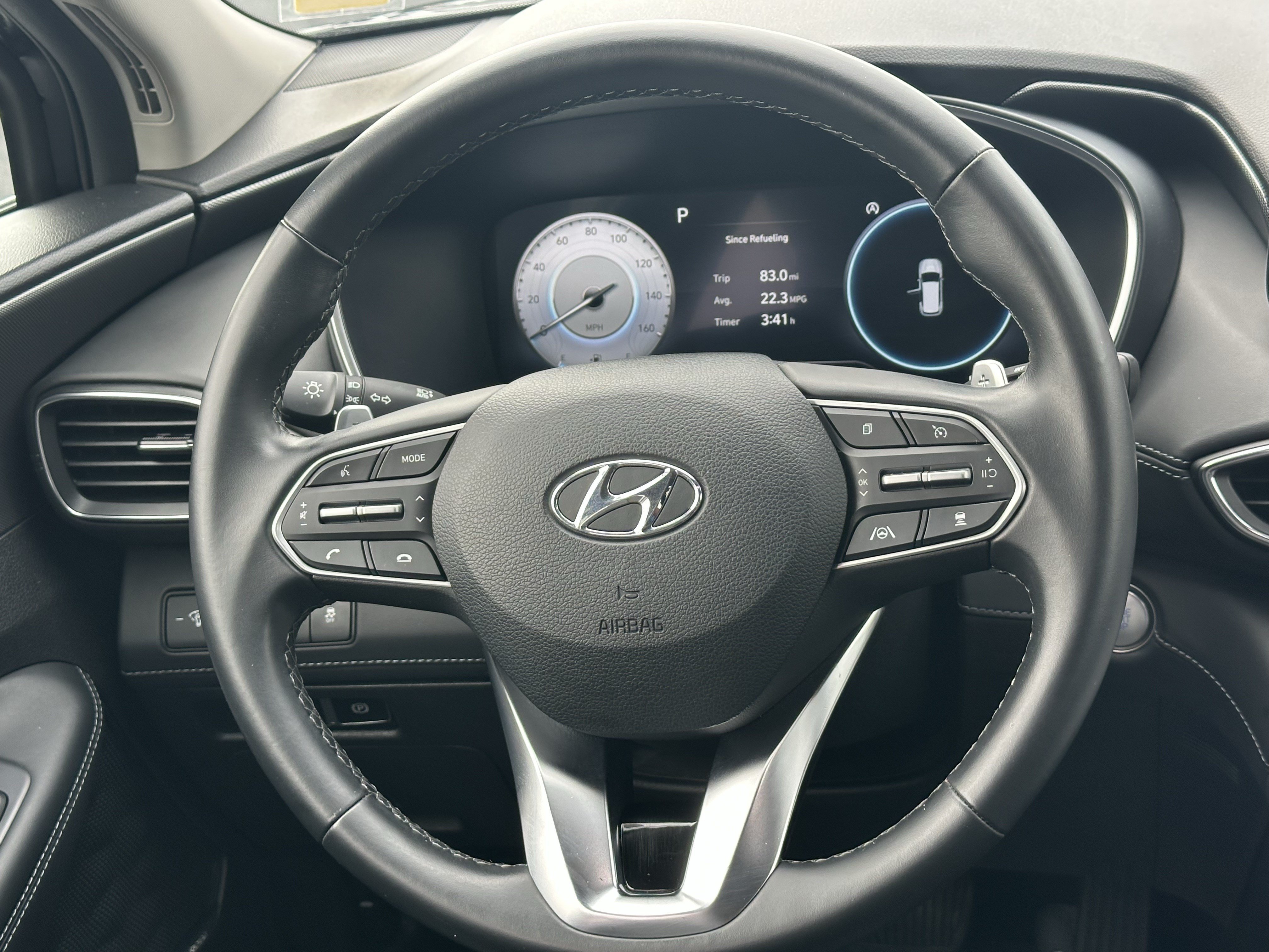 Used 2022 Twilight Black Hyundai SEL image 23