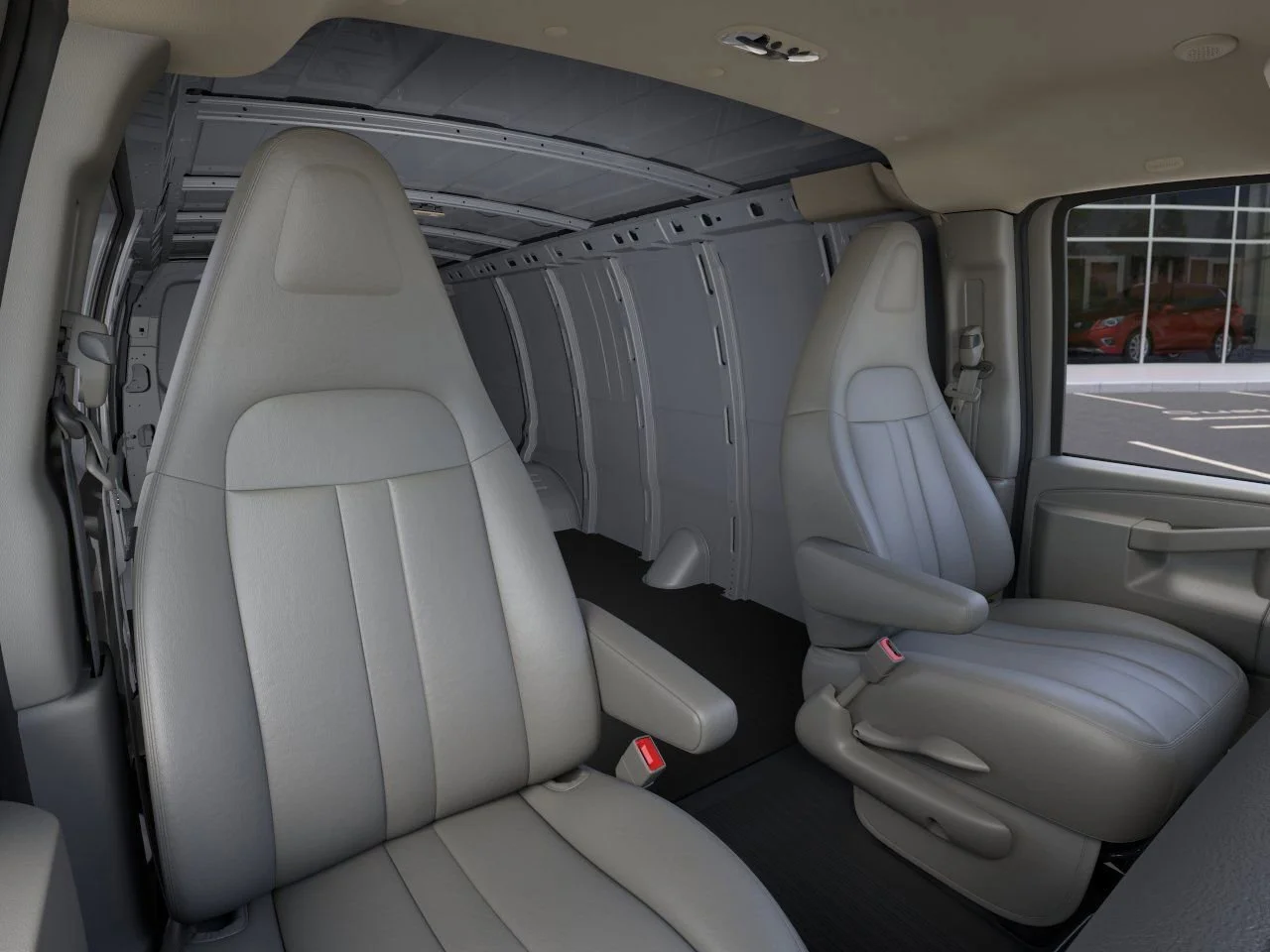 New 2025 Summit White GMC Work Van image 23