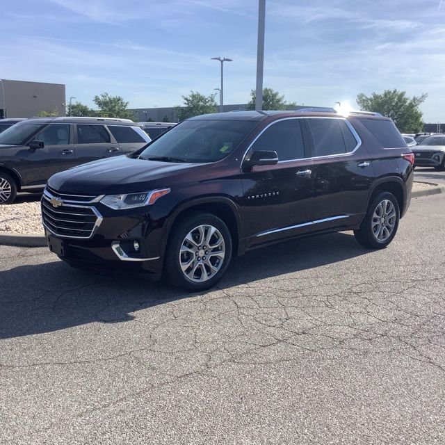 Used 2021 Black Cherry Metallic Chevrolet Premier image 1