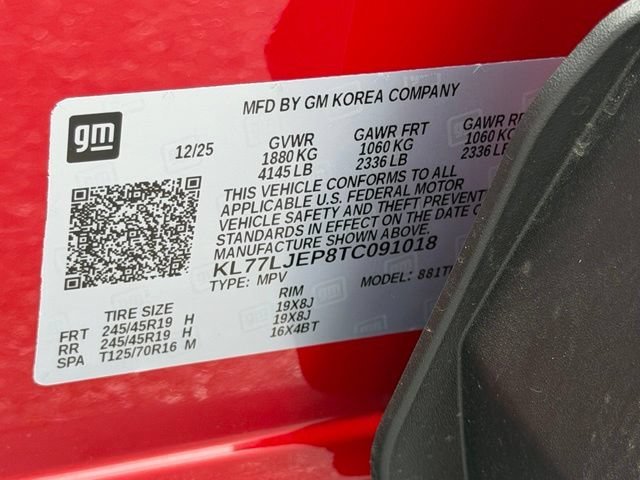 New 2026 Apex Red Chevrolet 2RS image 22