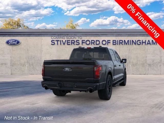 New 2026 Agate Black Metallic Ford XLT image 8