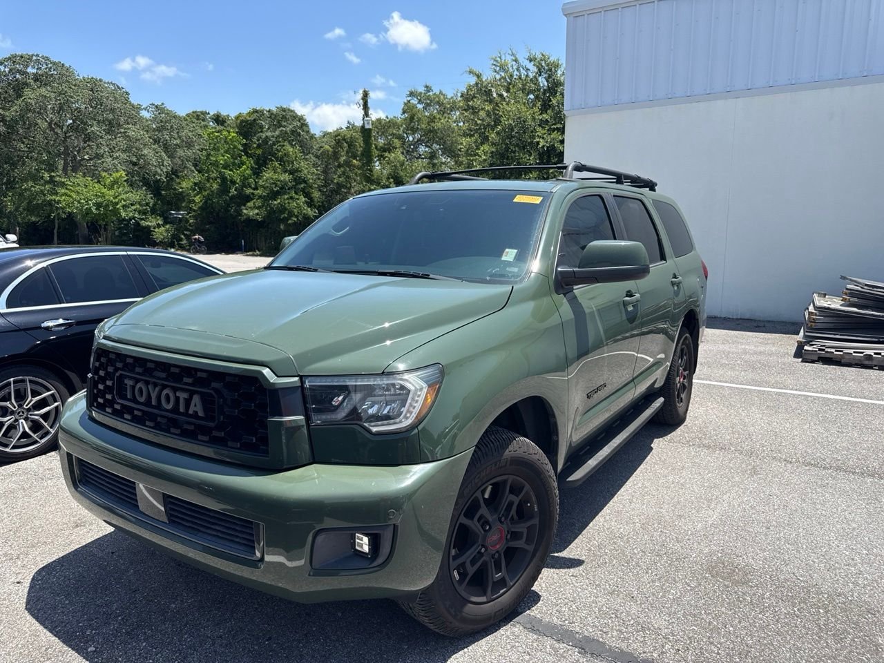 Used 2020 Green Toyota TRD Pro image 2
