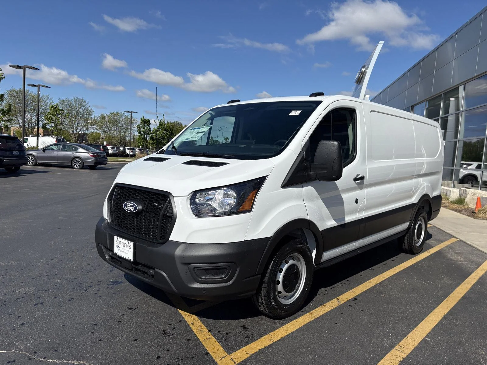 New 2026 Oxford White Ford Cargo Van image 3