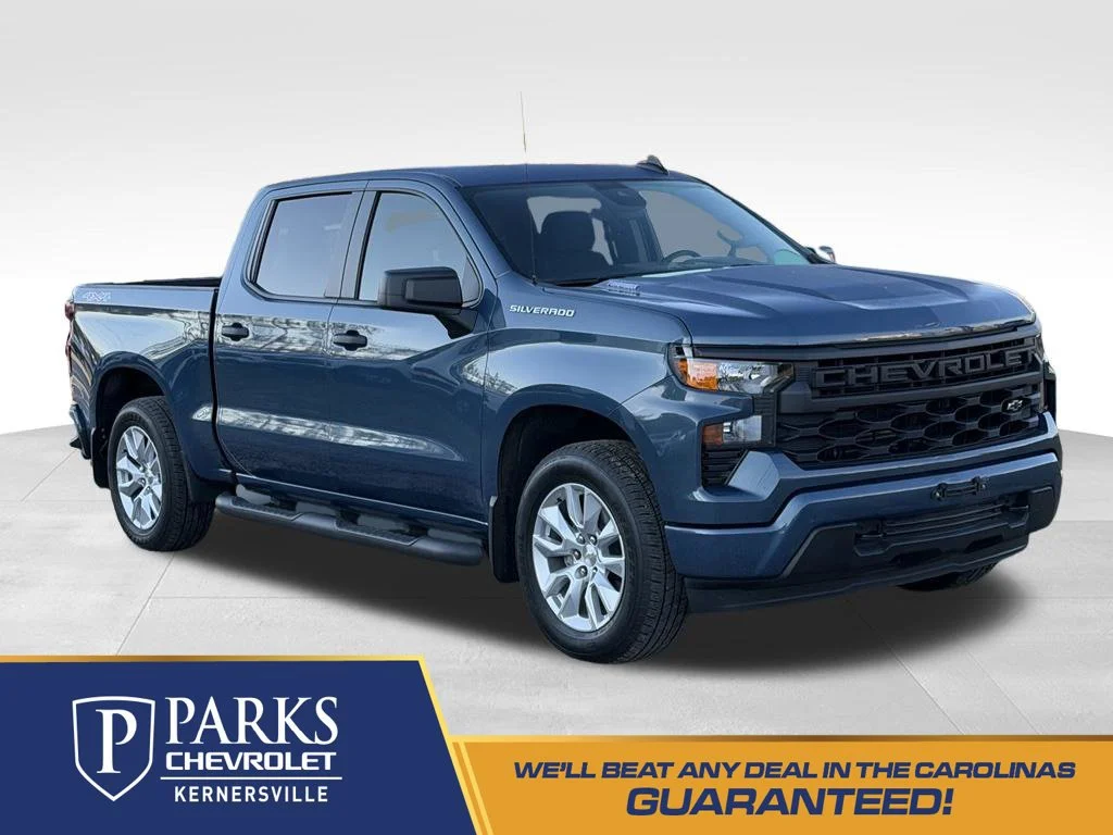 Used 2024 Lakeshore Blue Metallic Chevrolet Custom image 1