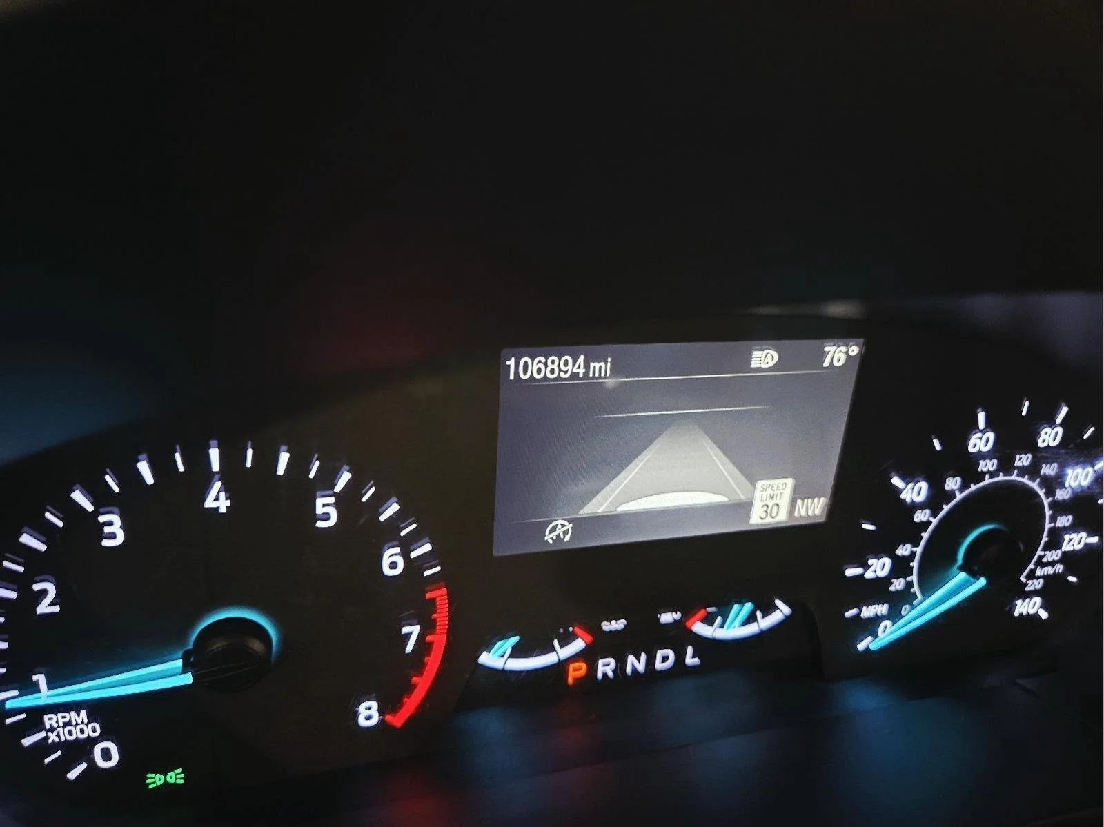 Used 2022 Stone Blue FORD SE image 16