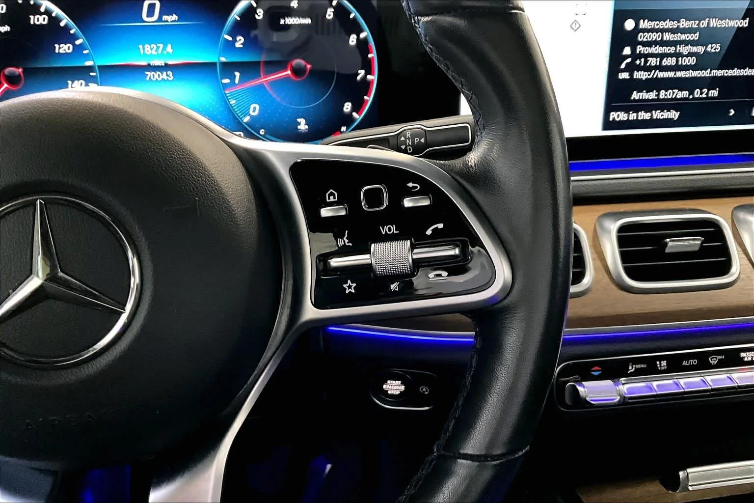 Certified Used 2022 Brilliant Blue Metallic Mercedes-Benz GLE 350 image 48