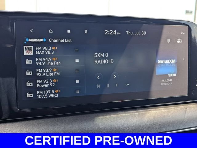 Certified Used 2025 Black Hyundai Calligraphy Night Edition image 18