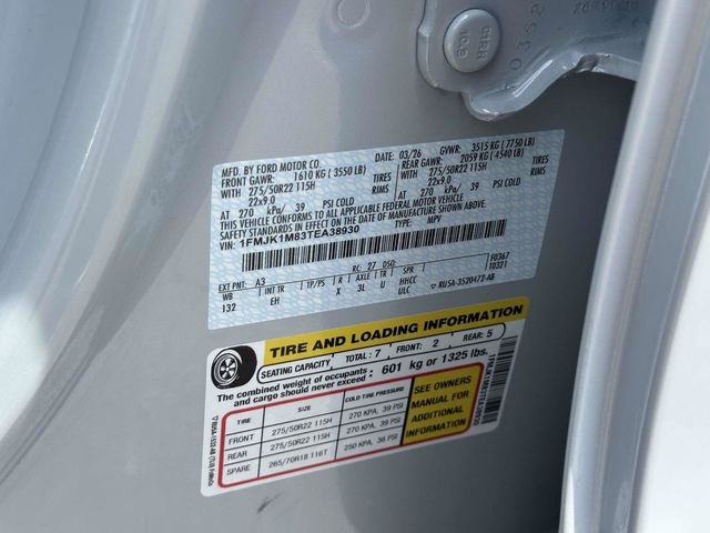 New 2026 Space Silver Metallic Ford MAX Platinum® image 39