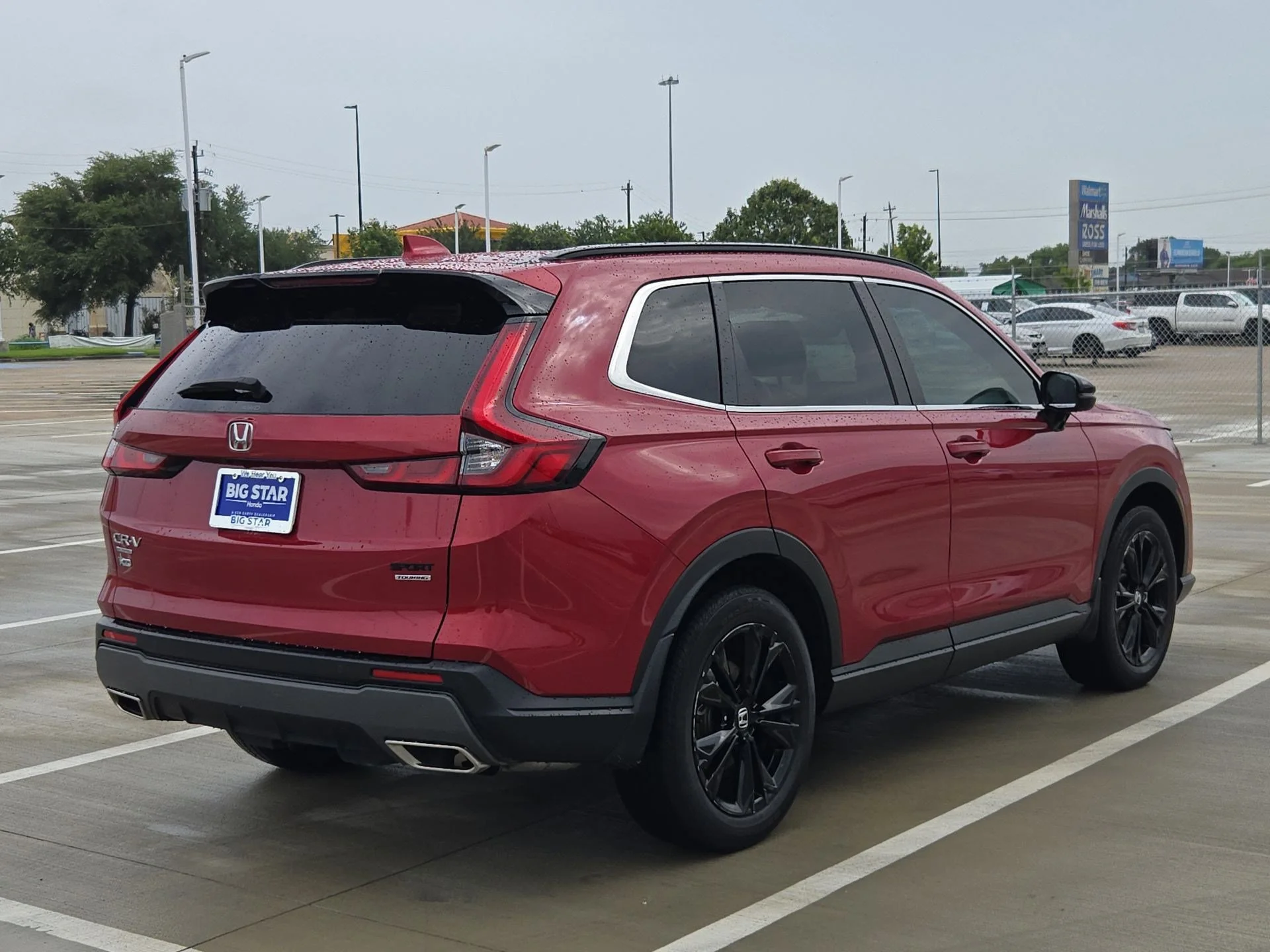 Certified Used 2025 Red Honda Sport Touring image 3