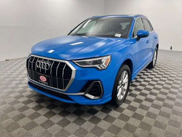 Used 2022 Blue Audi Premium Plus image 2