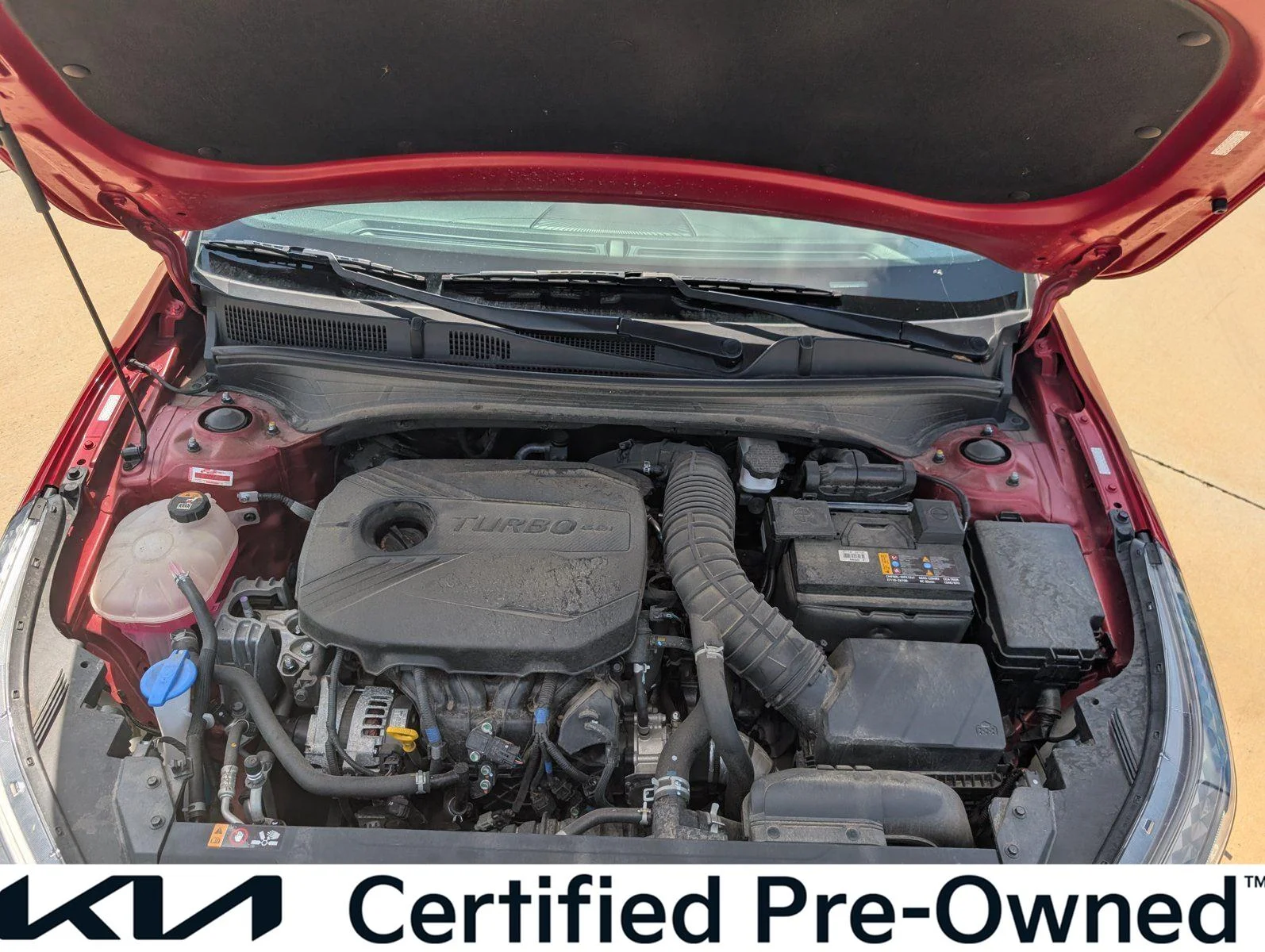 Used 2022 Currant Red Kia GT image 40
