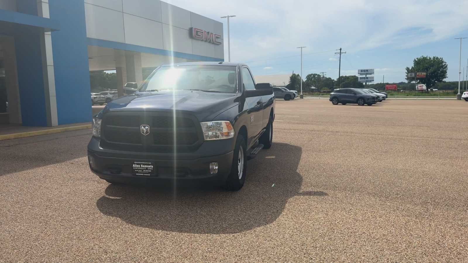 Used 2023 Patriot Blue Pearlcoat Ram Tradesman image 4