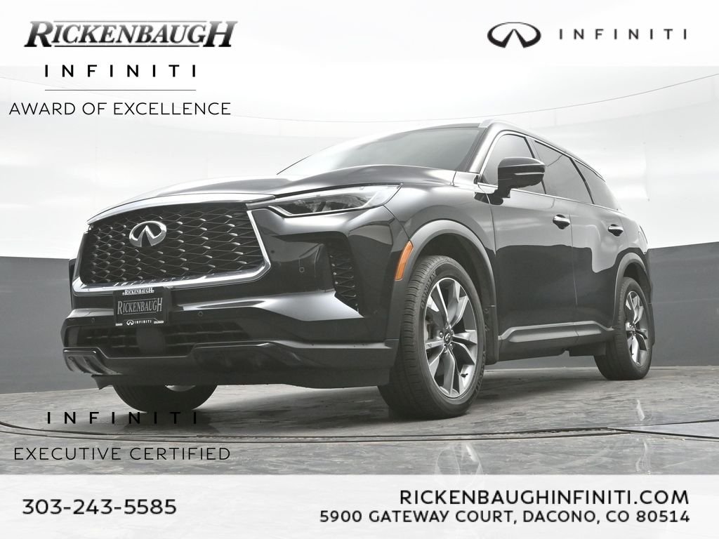 Certified Used 2023 Black INFINITI LUXE image 30
