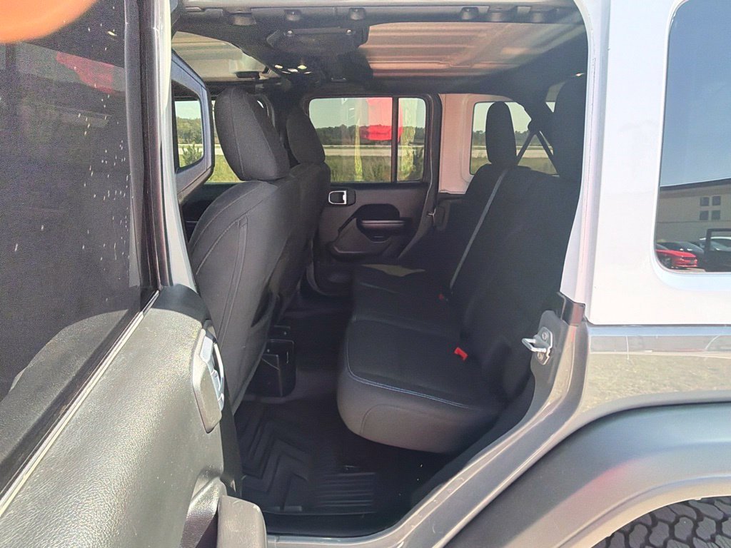 Used 2021 Gray Jeep Unlimited Sport image 11