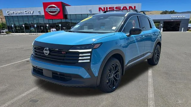 New 2026 Arctic Ice Blue Metallic / Super Black Two-tone Nissan SR image 7