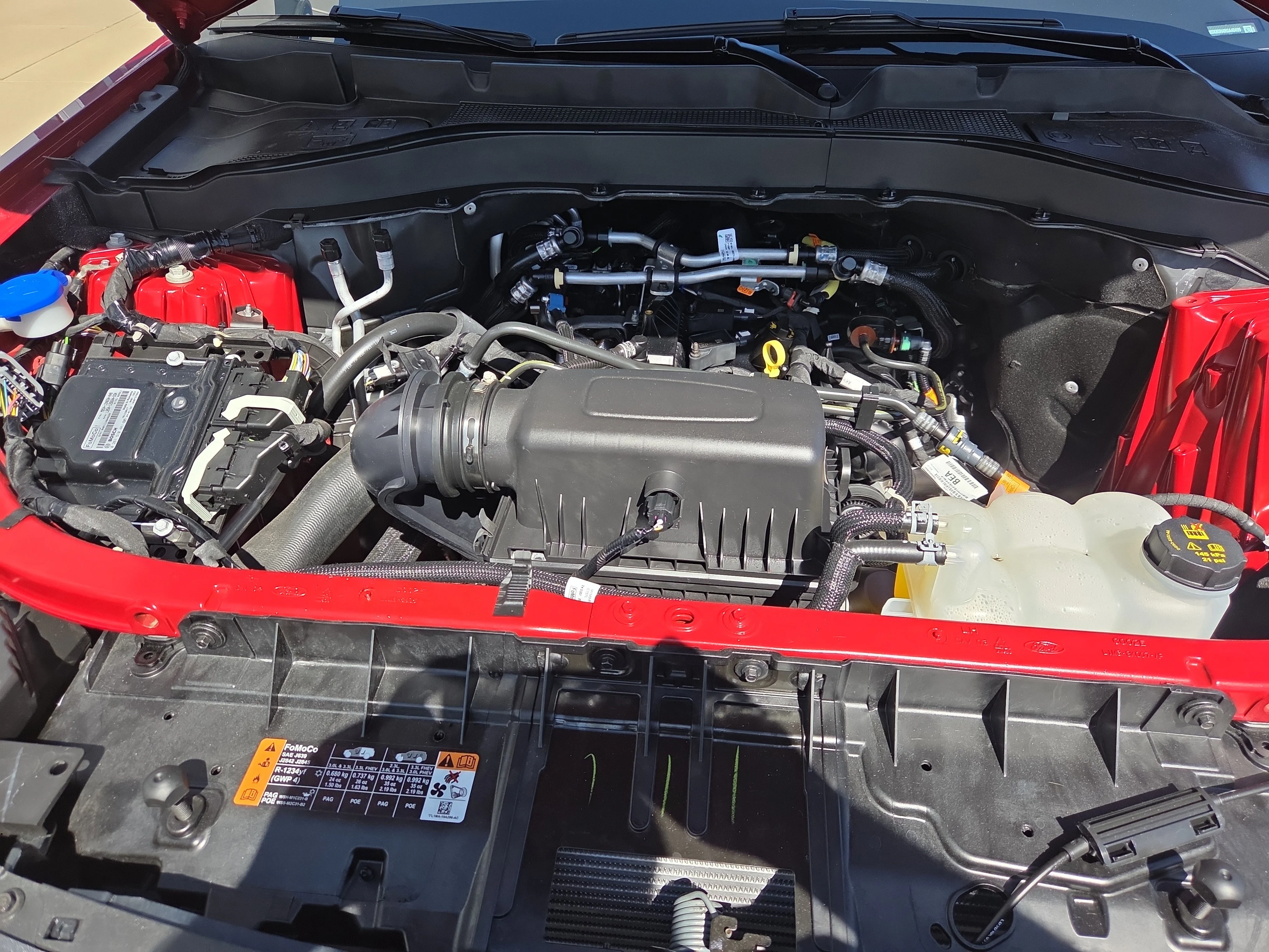 Used 2024 Rapid Red Metallic Tinted Clearcoat Ford XLT image 20