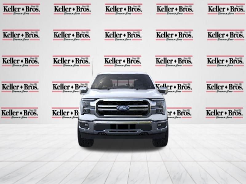 New 2026 Star White Metallic Tri-Coat Ford Lariat image 7