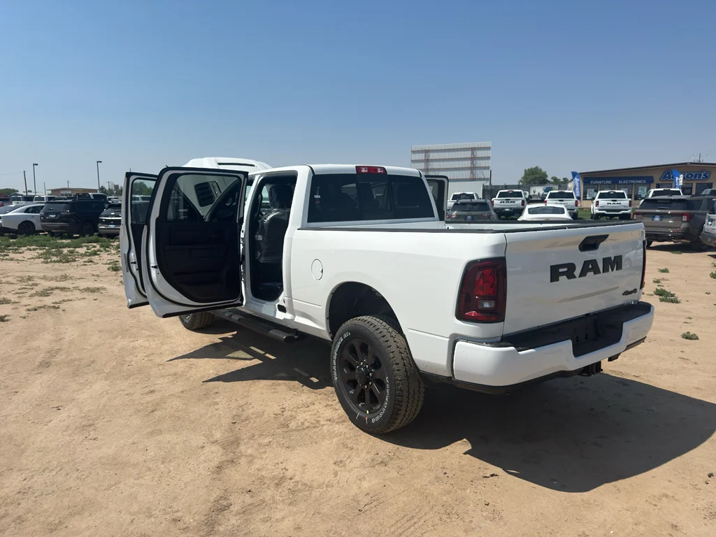 New 2026 Bright White Clear-Coat Exterior Paint RAM Black Express image 25