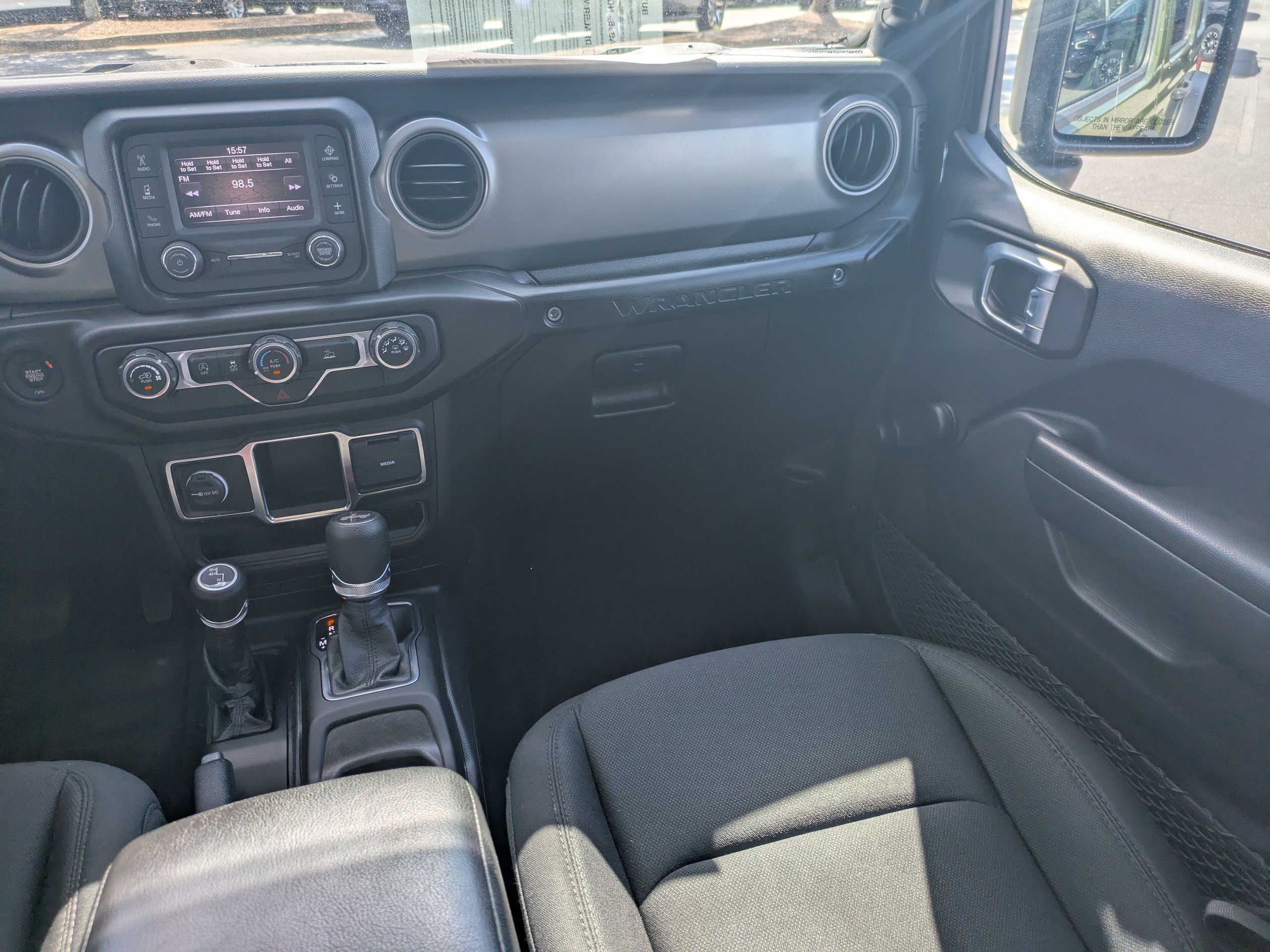 Used 2021 Sarge Green Clearcoat Jeep Unlimited Willys Sport image 18