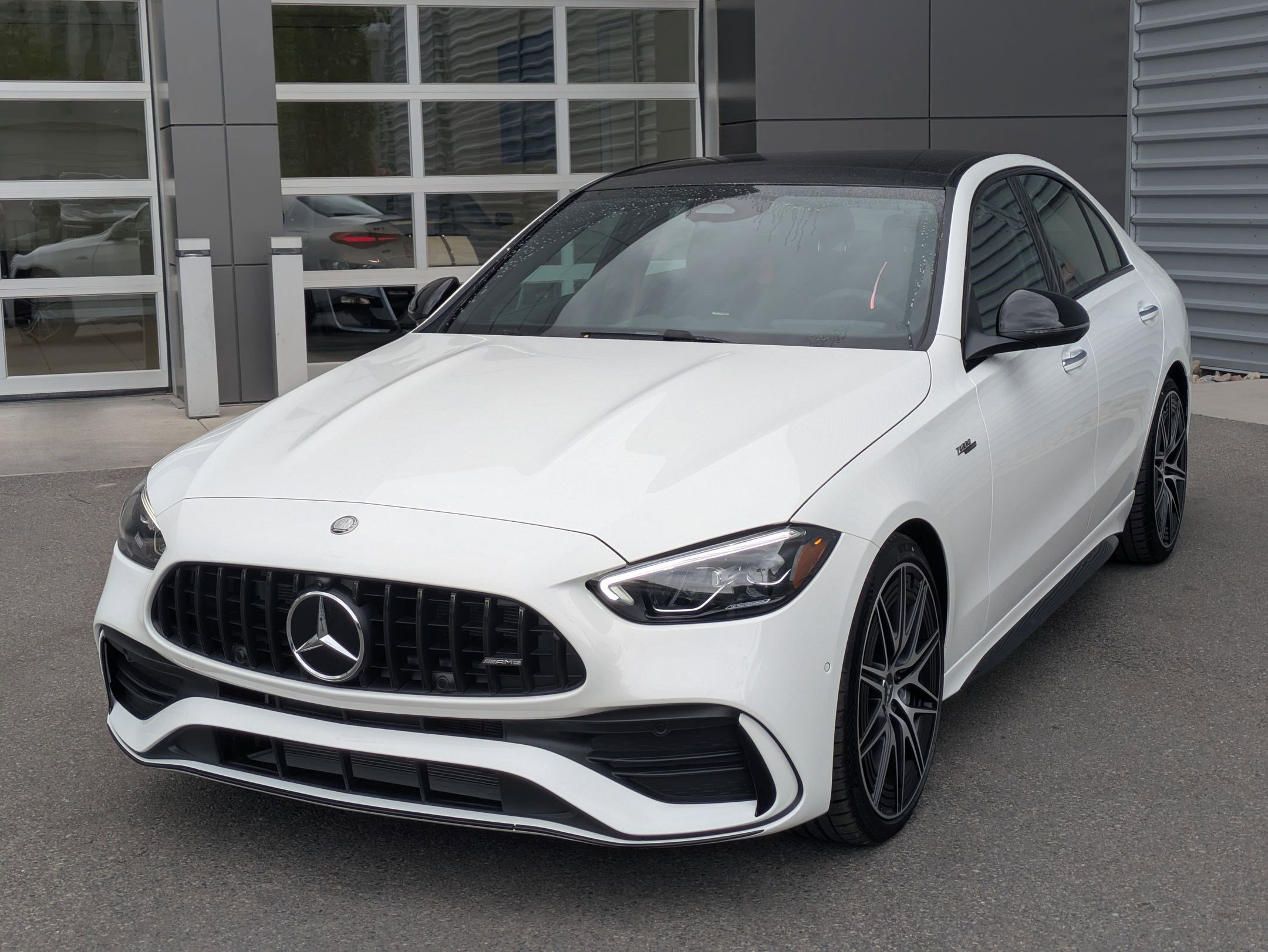 New 2026 Polar White Mercedes-Benz AMG® C 43 image 8
