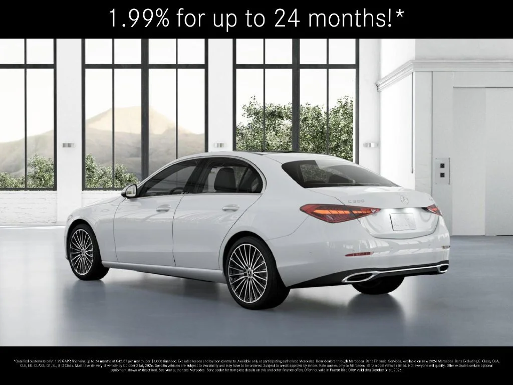 New 2026 Polar White Mercedes-Benz C 300 image 71