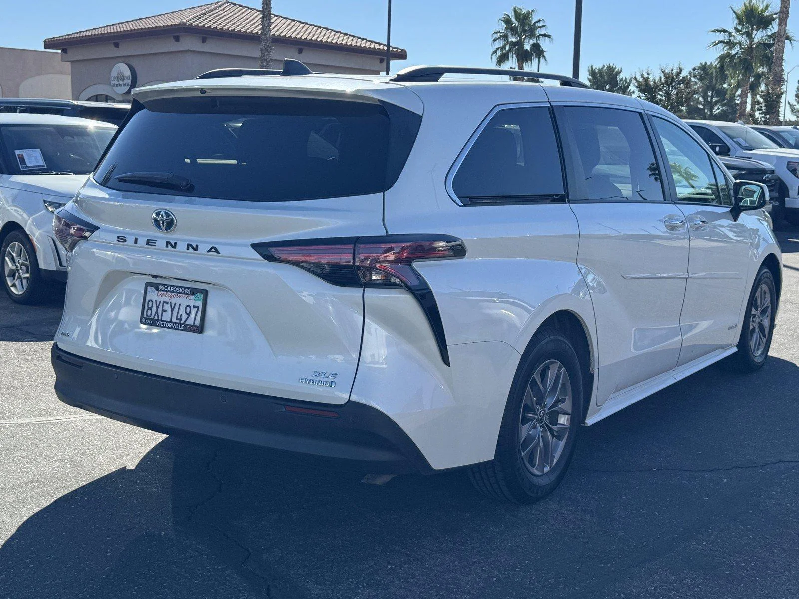 Used 2021 Blizzard Pearl Toyota XLE image 6