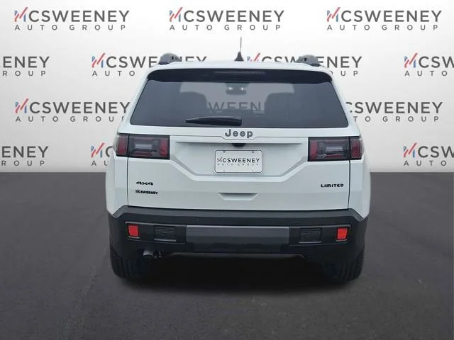 New 2026 Bright White Clear-Coat Exterior Paint Jeep Limited image 4