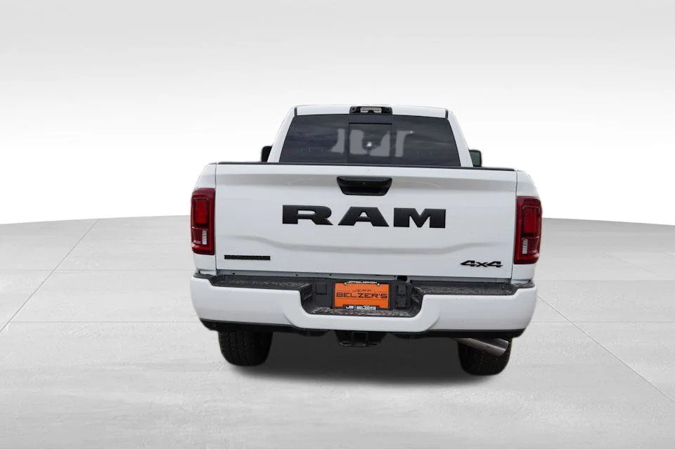 New 2026 Bright White Clear-Coat Exterior Paint RAM Big Horn image 4