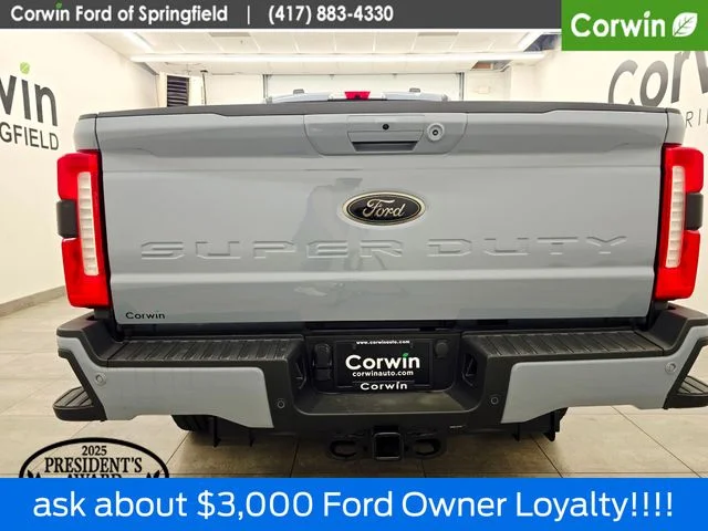 New 2026 Glacier Gray Metallic Tri-Coat Ford F-250® Lariat® image 6