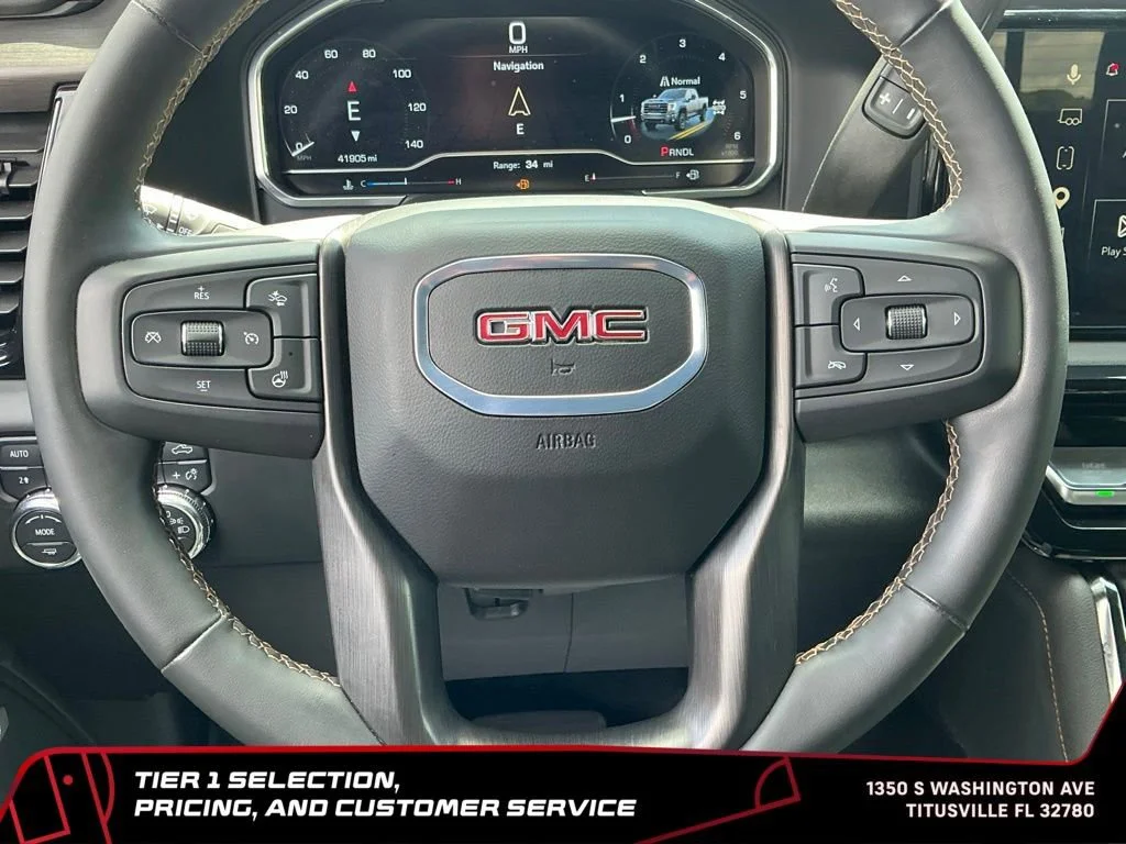 Used 2024 Sterling Metallic GMC AT4 image 44