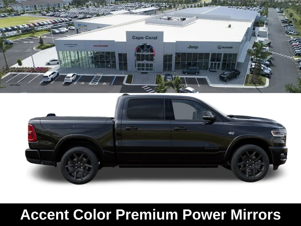 New 2026 Diamond Black Crystal Pearl-Coat Exterior Paint RAM Limited image 23