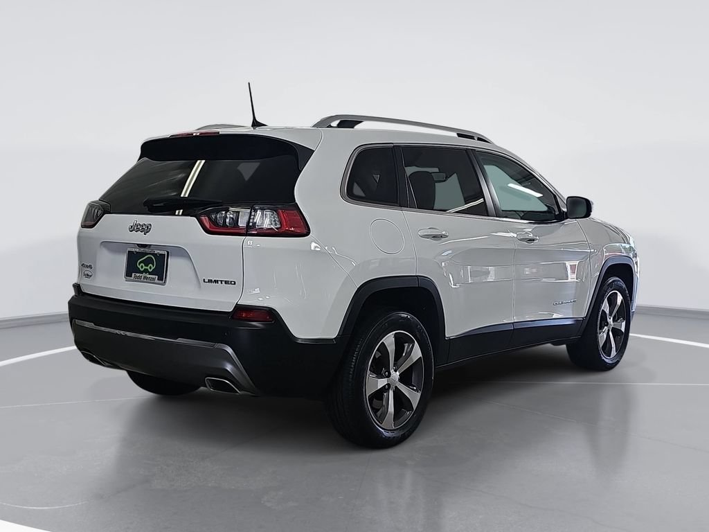 Used 2020 White Jeep Limited 4x4 image 3