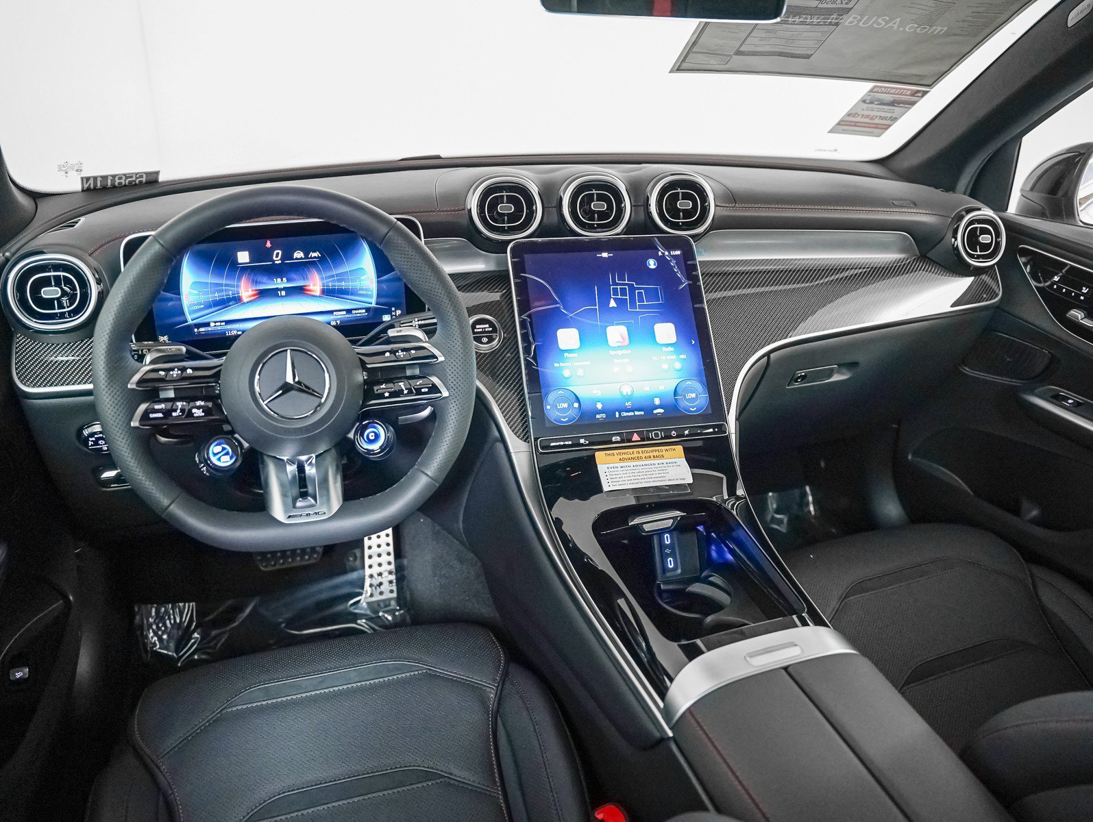 New 2026 Polar White Mercedes-Benz AMG® GLC 43 4MATIC® SUV image 17
