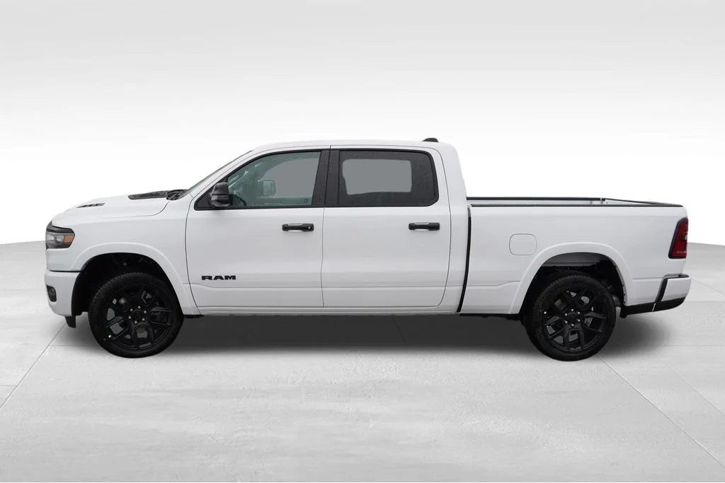 New 2026 Bright White Clear-Coat Exterior Paint RAM Laramie image 6