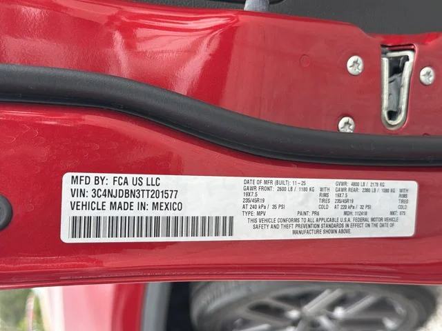 Used 2026 Red Jeep Latitude image 34